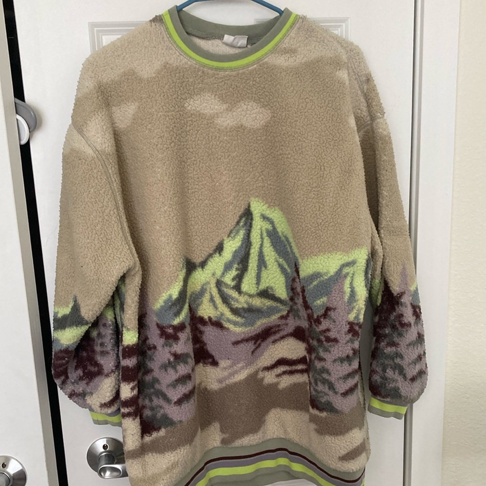 Urban Outfitters out from under Mountain Landscape Sweatshirt